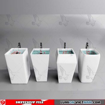 Washbasin - Sketchup Models By Su84