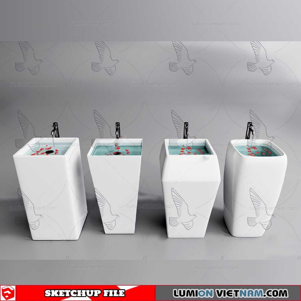 221009-Washbasin-(21)-Sketchup-Models