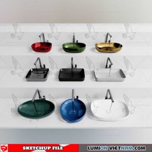 Washbasin - Sketchup Models By Su84