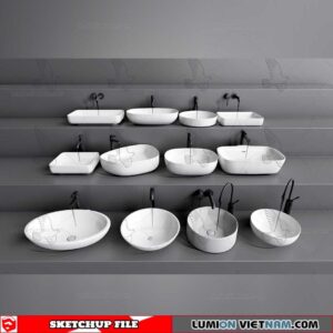 Washbasin - Sketchup Models By Su84