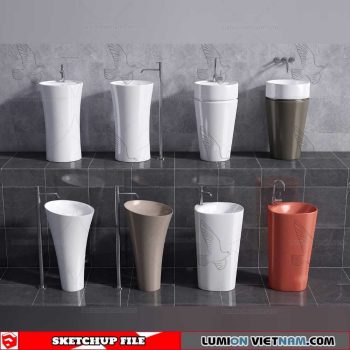 Washbasin - Sketchup Models By Su84