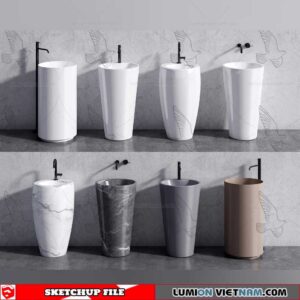Washbasin - Sketchup Models By Su84