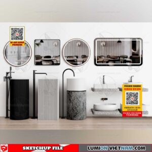 Washbasin - Sketchup Models By Su84