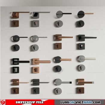 Door Knob - Sketchup Models By Su84