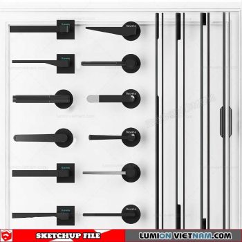 Door Knob - Sketchup Models By Su84