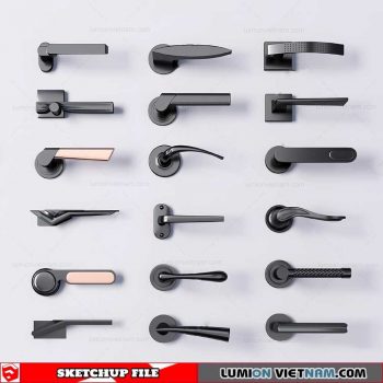 Door Knob - Sketchup Models By Su84