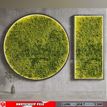 Plant Wall - Sketchup Models By Dinh Thanh