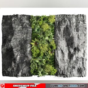 Plant Wall - Sketchup Models By Dinh Thanh