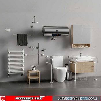 Bathroom Appliances - Sketchup Models By 3dmodels