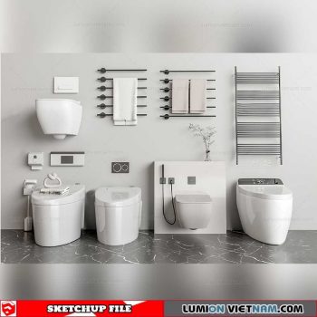 Bathroom Appliances - Sketchup Models By 3dmodels