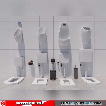Bathroom Appliances - Sketchup Models By 3dmodels