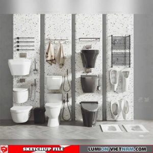 Bathroom Appliances - Sketchup Models By 3dmodels