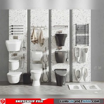 Bathroom Appliances - Sketchup Models By 3dmodels