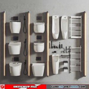 Bathroom Appliances - Sketchup Models By 3dmodels