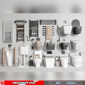 Bathroom Appliances - Sketchup Models By 3dmodels