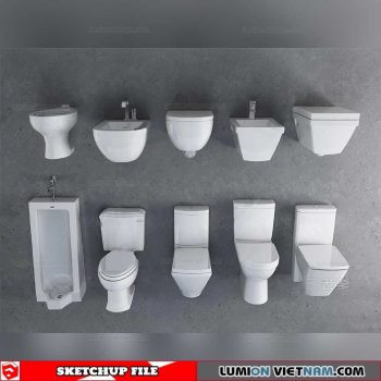 Bathroom Appliances - Sketchup Models By 3dmodels