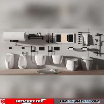 Bathroom Appliances - Sketchup Models By 3dmodels