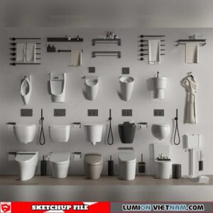 Bathroom Appliances - Sketchup Models By 3dmodels