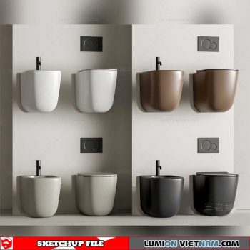 Bathroom Appliances - Sketchup Models By 3dmodels