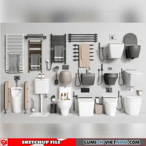 Bathroom Appliances - Sketchup Models By 3dmodels