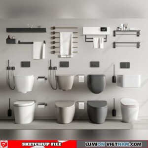 Bathroom Appliances - Sketchup Models By 3dmodels