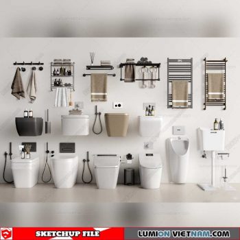 Bathroom Appliances - Sketchup Models By 3dmodels