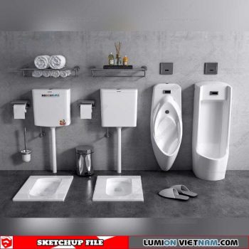 Bathroom Appliances - Sketchup Models By 3dmodels