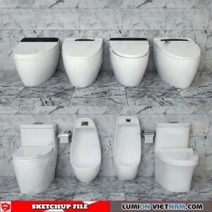 Bathroom Appliances - Sketchup Models By 3dmodels