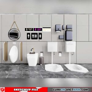 Bathroom Appliances - Sketchup Models By 3dmodels