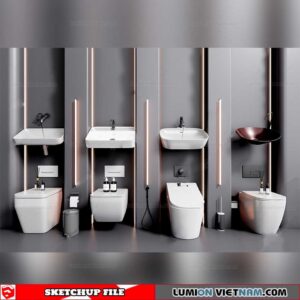 Bathroom Appliances - Sketchup Models By 3dmodels