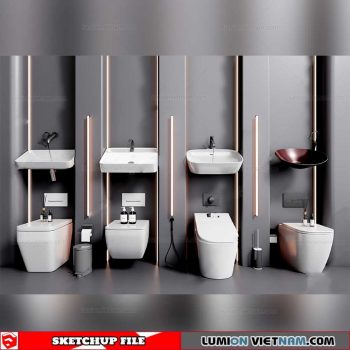 Bathroom Appliances - Sketchup Models By 3dmodels