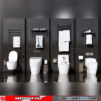 Bathroom Appliances - Sketchup Models By 3dmodels