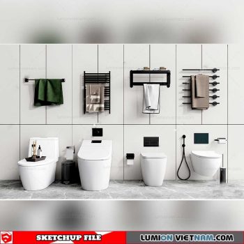 Bathroom Appliances - Sketchup Models By 3dmodels