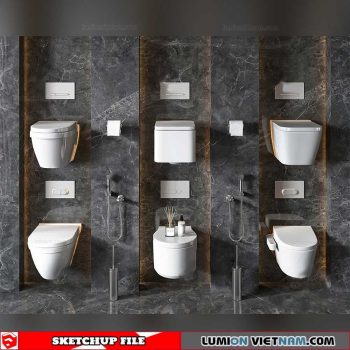 Bathroom Appliances - Sketchup Models By 3dmodels