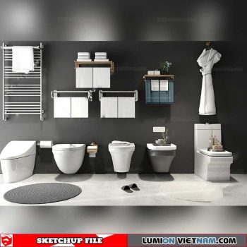 Bathroom Appliances - Sketchup Models By 3dmodels