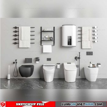 Bathroom Appliances - Sketchup Models By 3dmodels