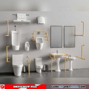 Bathroom Appliances - Sketchup Models By 3dmodels