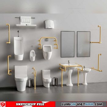 Bathroom Appliances - Sketchup Models By 3dmodels