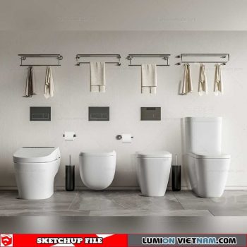 Bathroom Appliances - Sketchup Models By 3dmodels