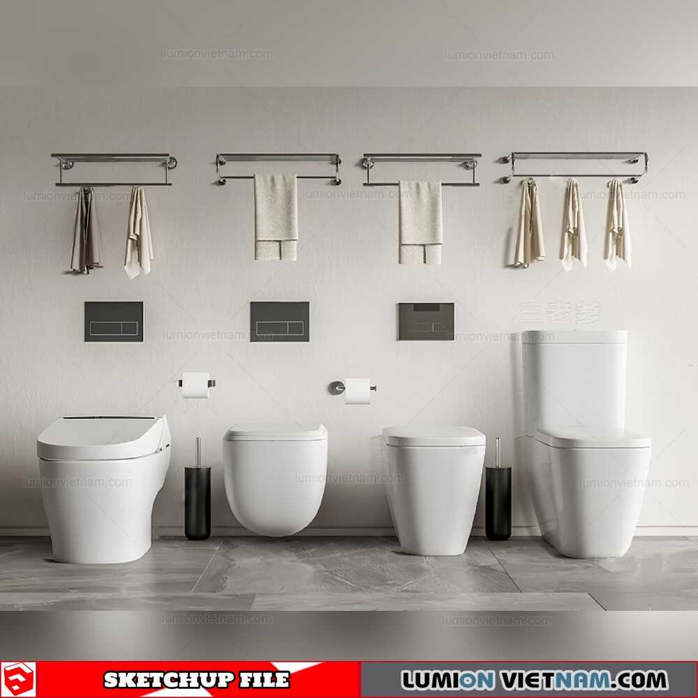 221126-Bathroom-Appliances-(7)-Sketchup-Models