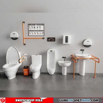 Bathroom Appliances - Sketchup Models By 3dmodels