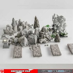 Landscape Stone - Sketchup Models By Su84