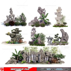 Landscape Stone - Sketchup Models By Su84