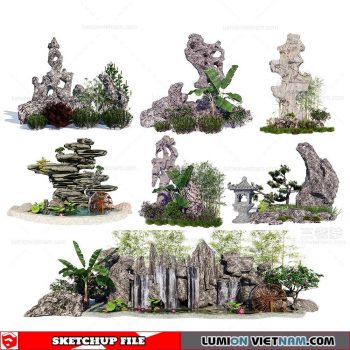 Landscape Stone - Sketchup Models By Su84