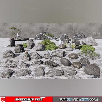 Landscape Stone - Sketchup Models By Su84