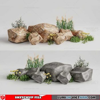 Landscape Stone - Sketchup Models By Su84