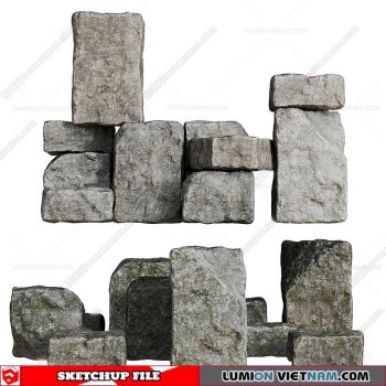 Landscape Stone - Sketchup Models By Su84