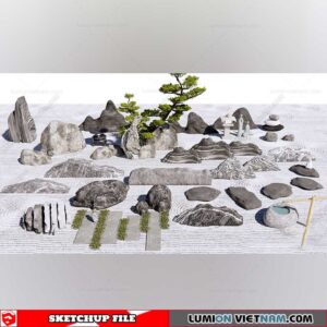 Landscape Stone - Sketchup Models By Su84