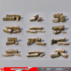 Landscape Stone - Sketchup Models By Su84