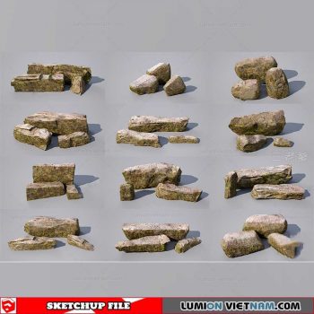 Landscape Stone - Sketchup Models By Su84